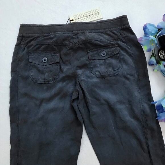 Anthropologie Marrakech NWT Tye Dye Blue Convertible Pants Women 28 - Picture 7 of 11